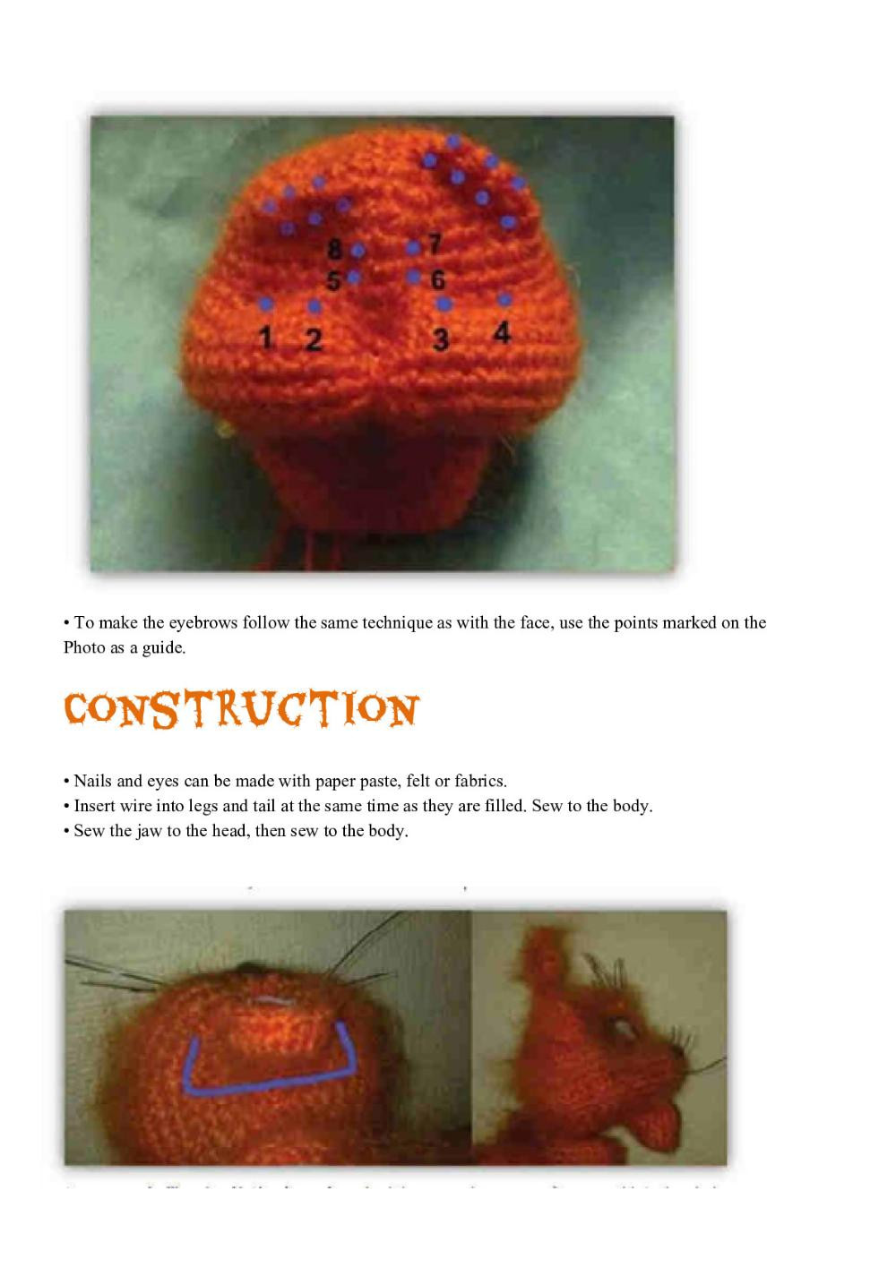 hysterical cat crochet pattern