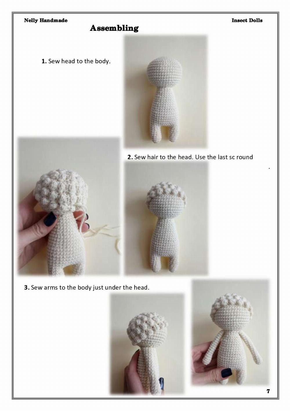 Insect Dolls Crochet patterns