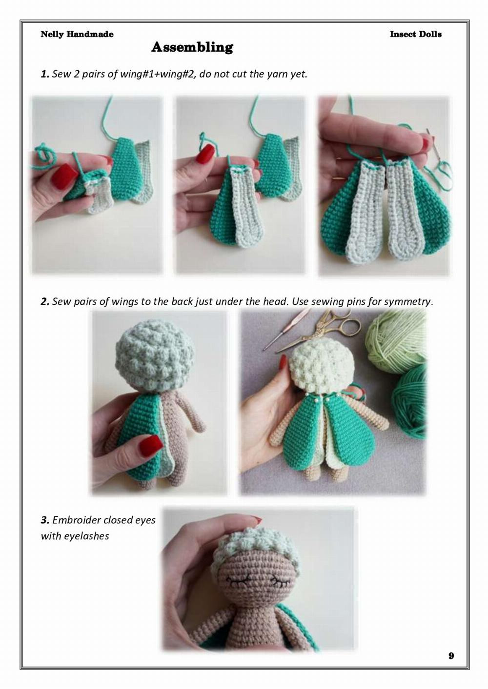 Insect Dolls Crochet patterns