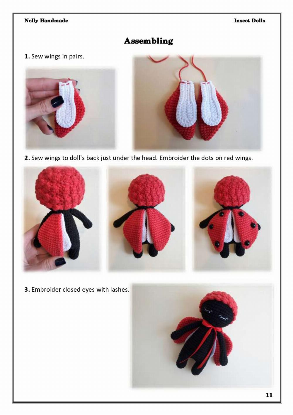 Insect Dolls Crochet patterns