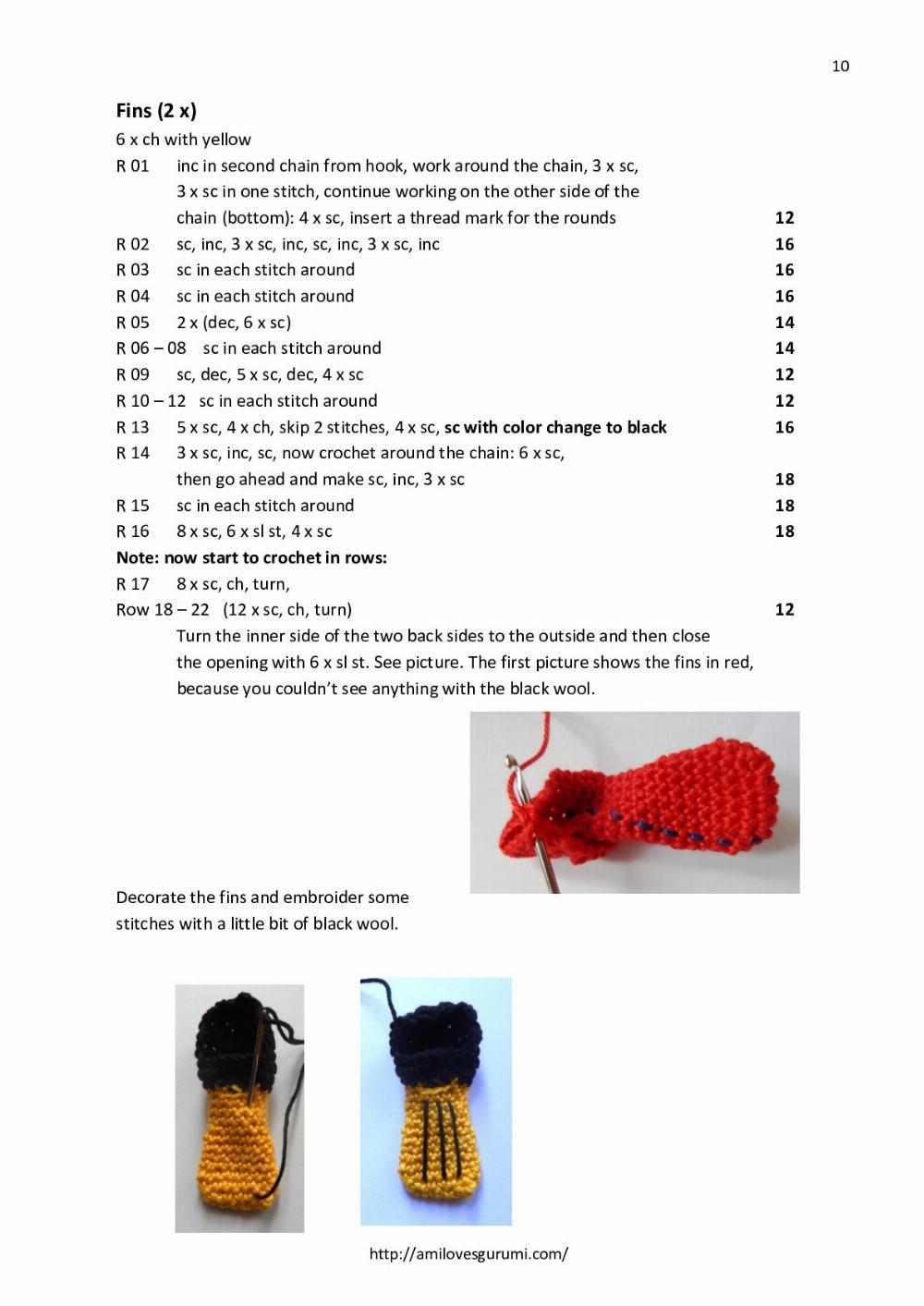 Jack, the diving frog Crochet Pattern