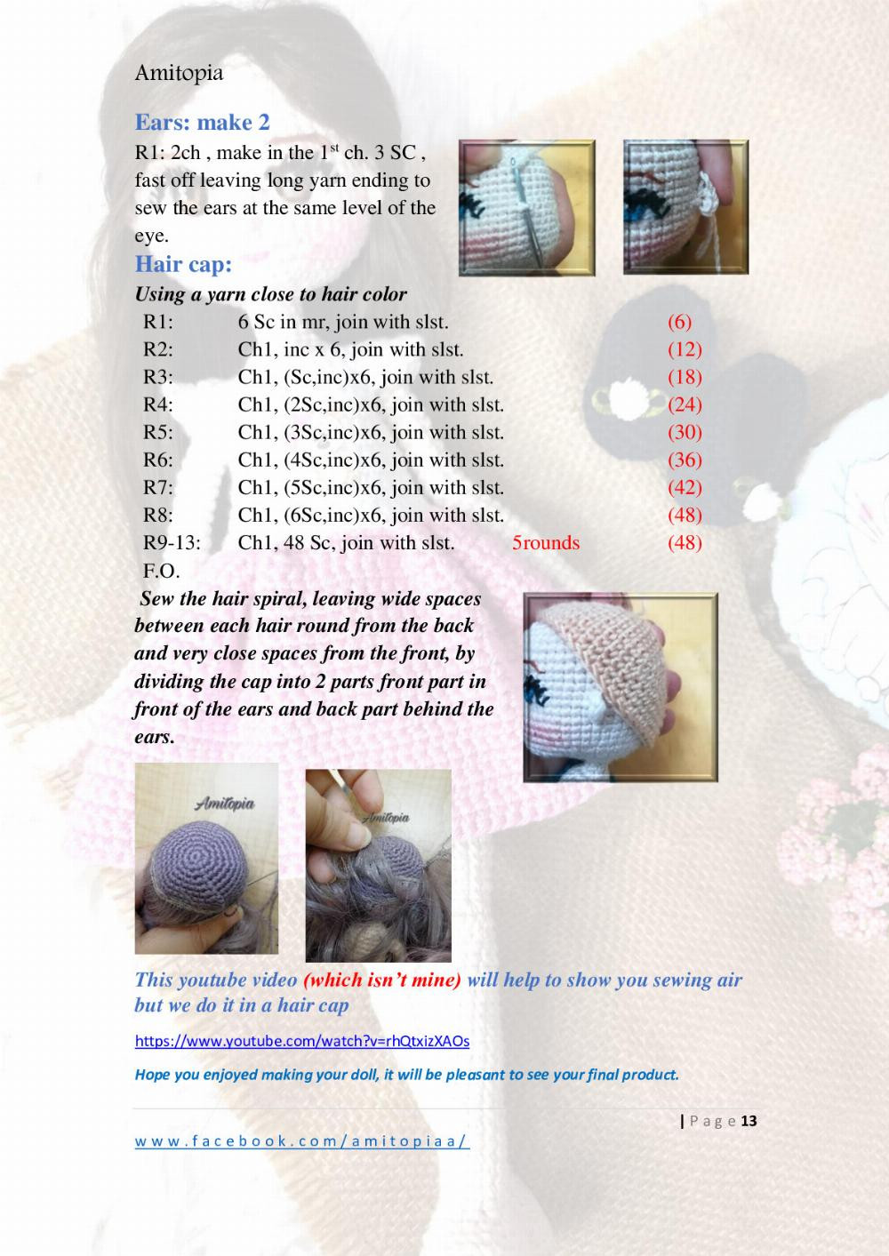 judy doll Pattern