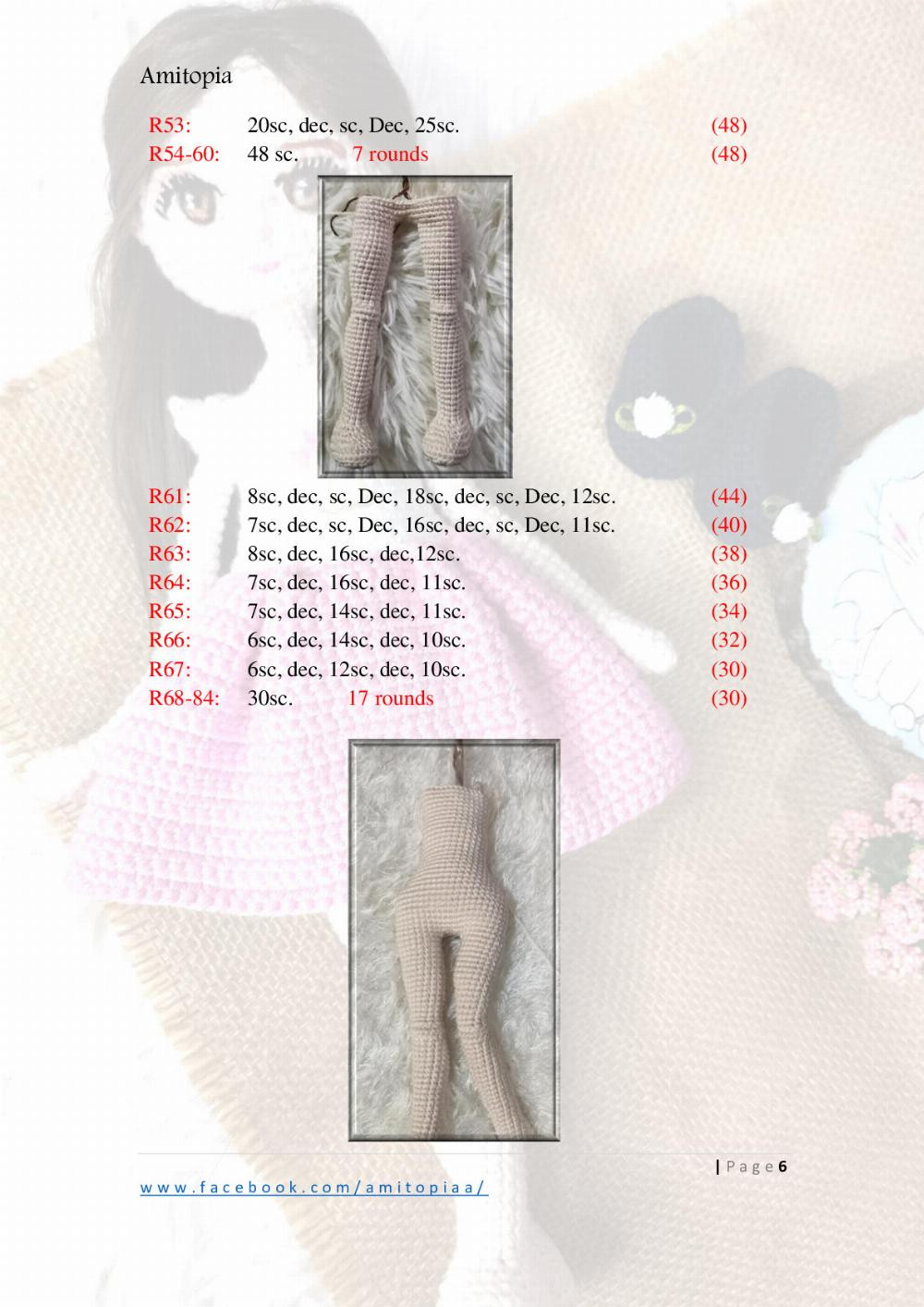 judy doll Pattern