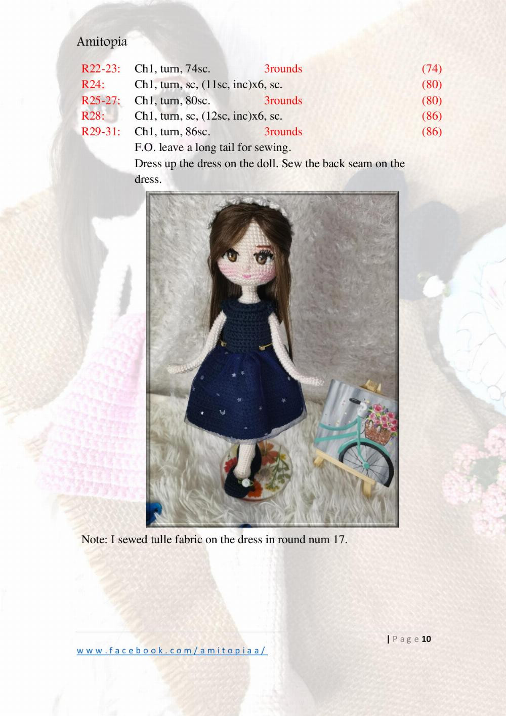 judy doll Pattern