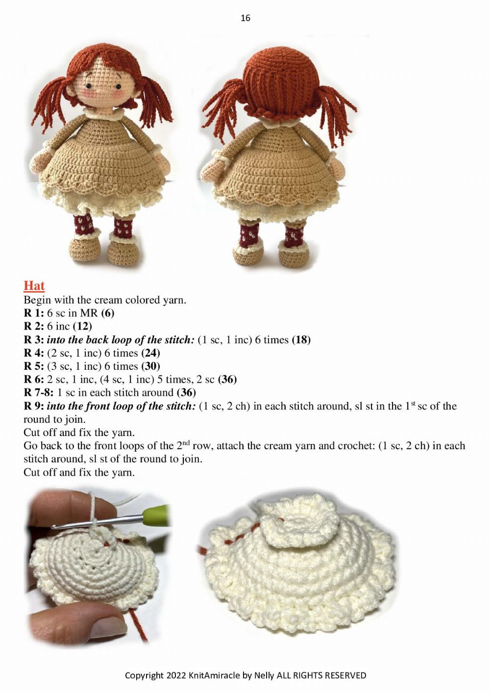 Knit a Miracle by Nelly presents Tastee the Gingerbread Girl