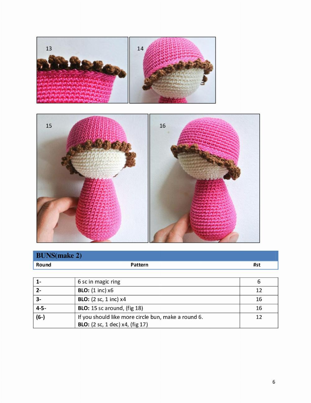 Lady Bug crochet pattern