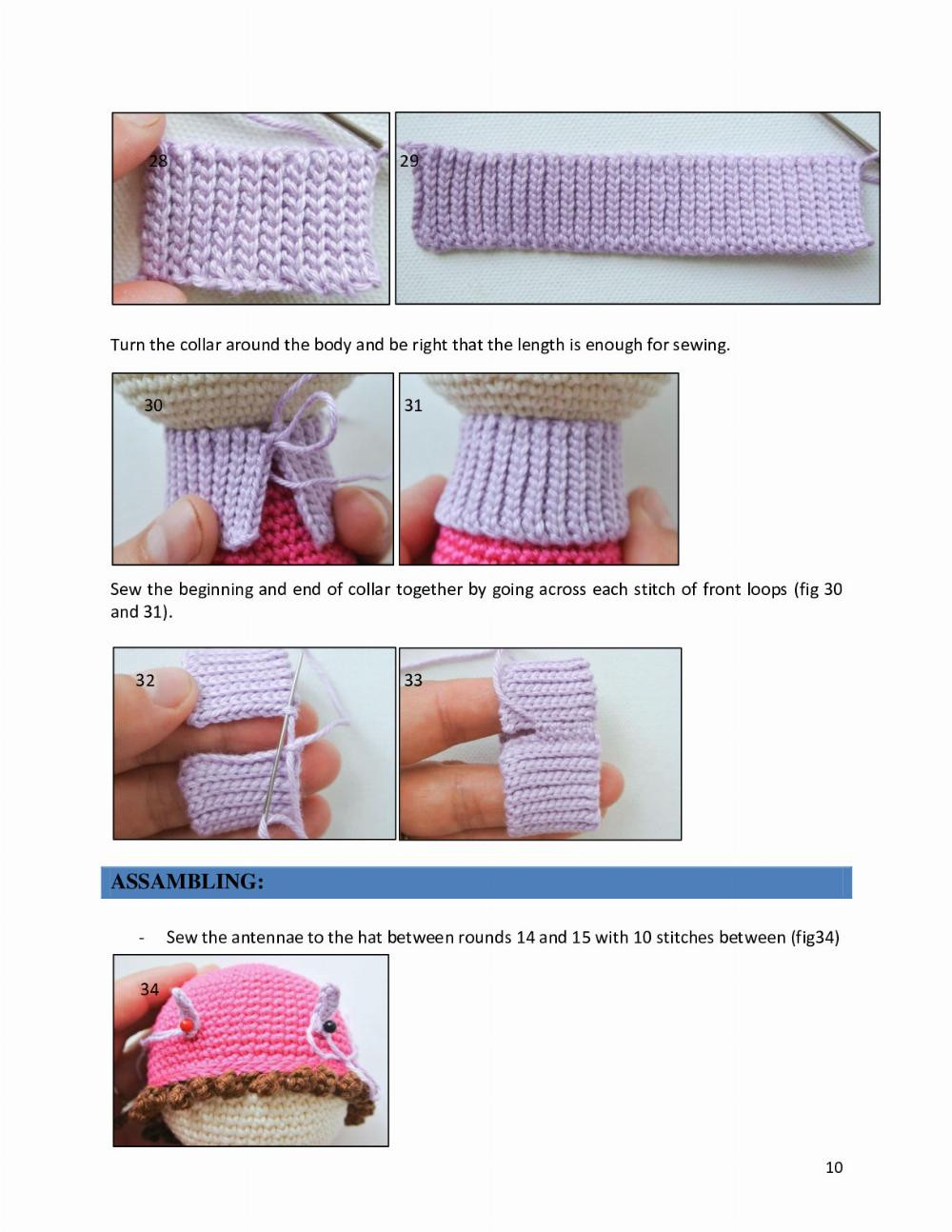 Lady Bug crochet pattern