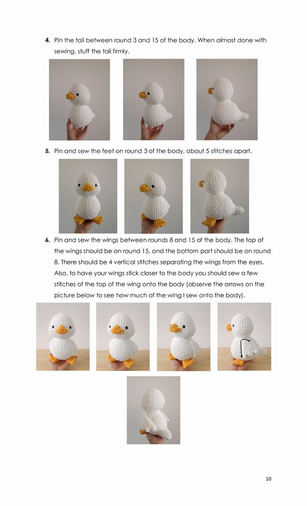 Lavender the Duck This pattern