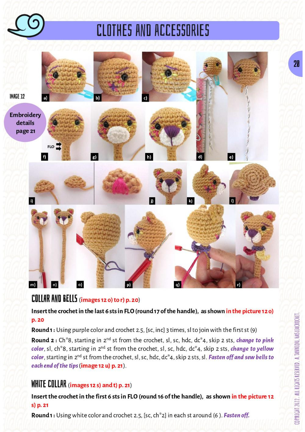 Lelia DOLL crochet pattern