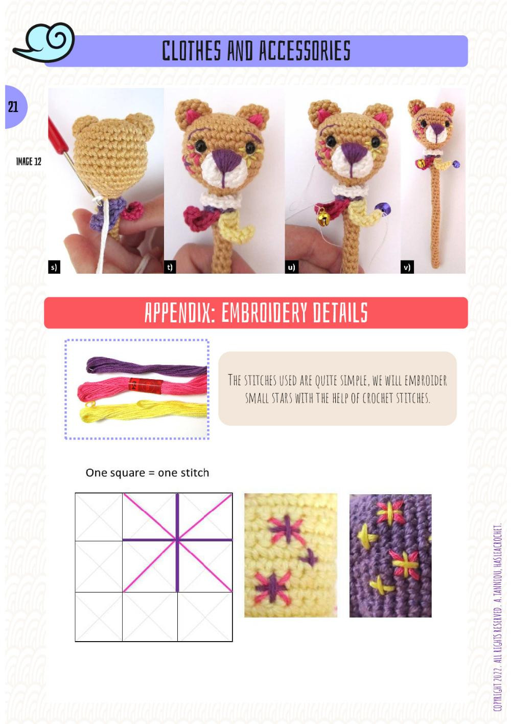 Lelia DOLL crochet pattern