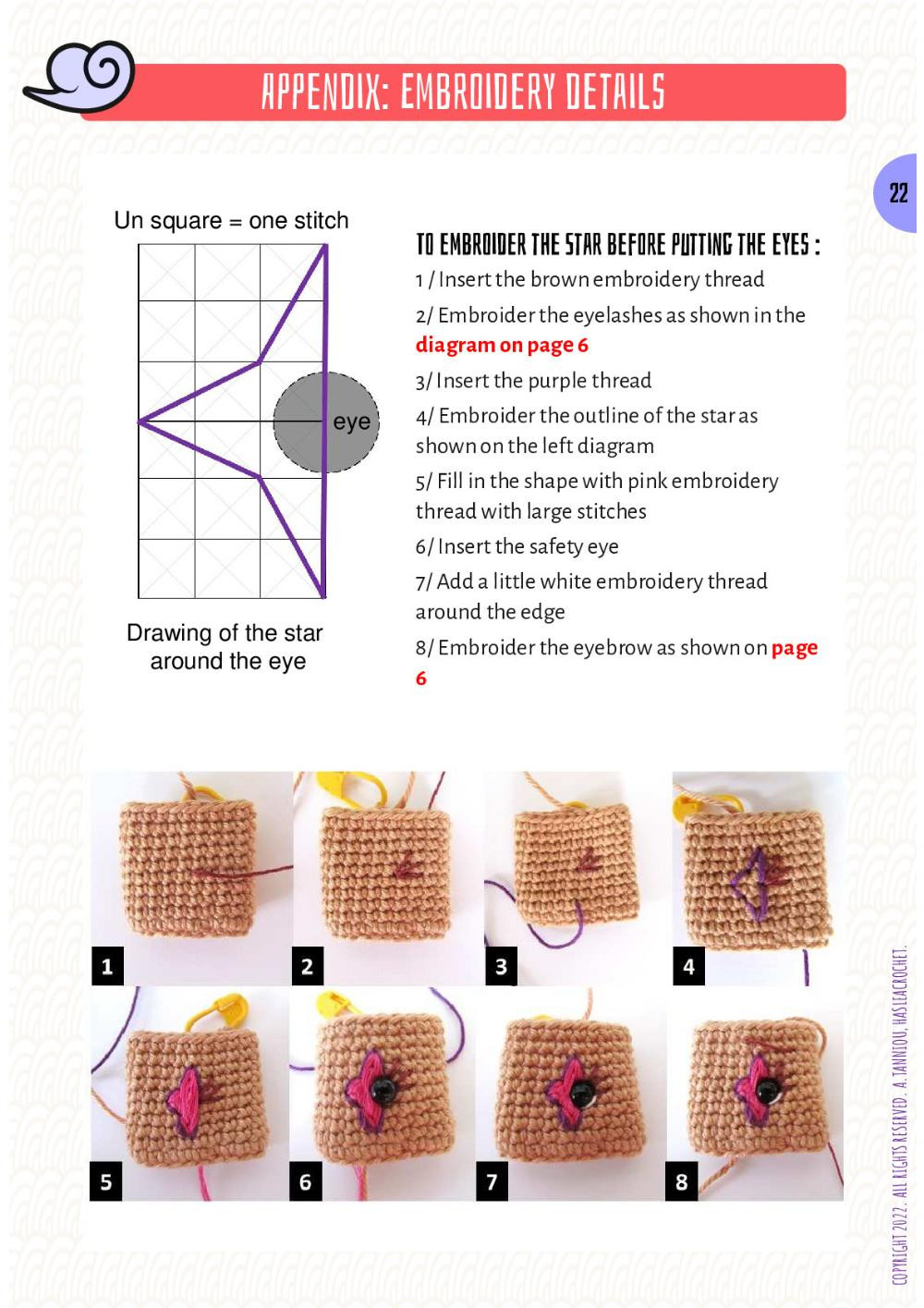 Lelia DOLL crochet pattern