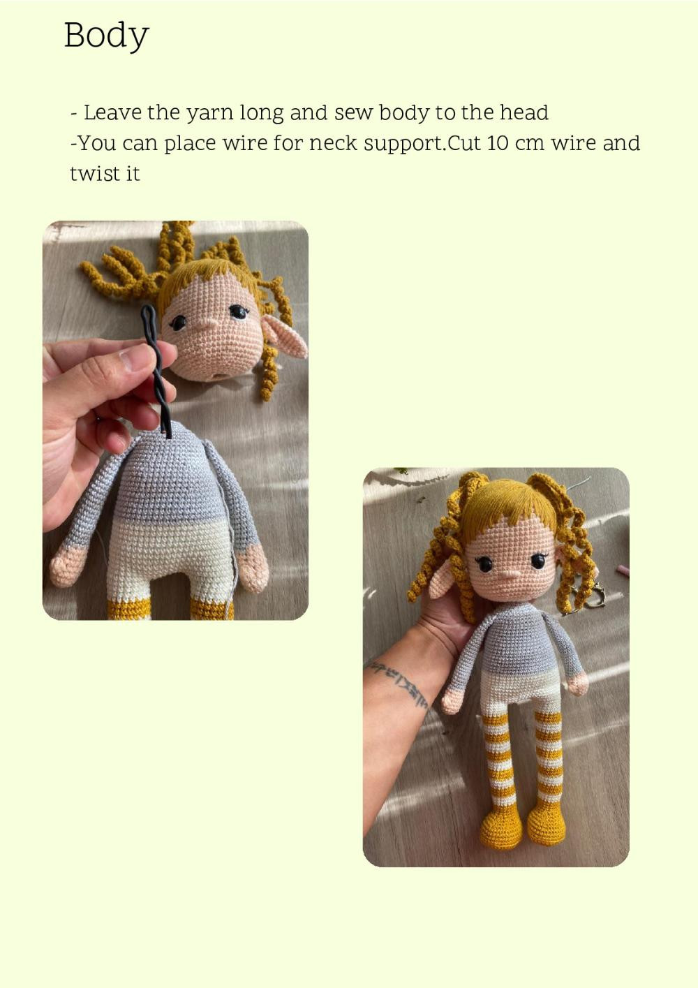 Loreno doll crochet pattern