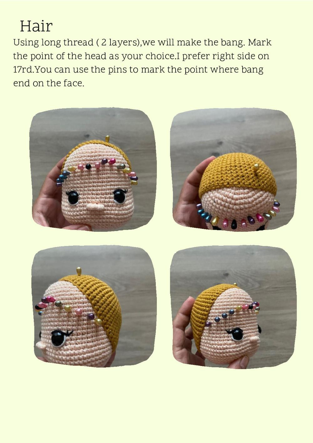 Loreno doll crochet pattern