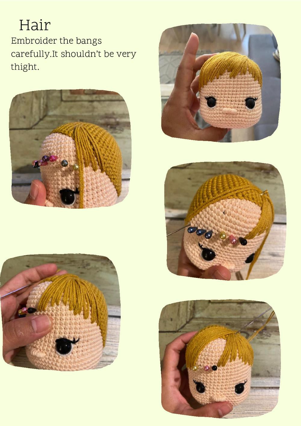 Loreno doll crochet pattern