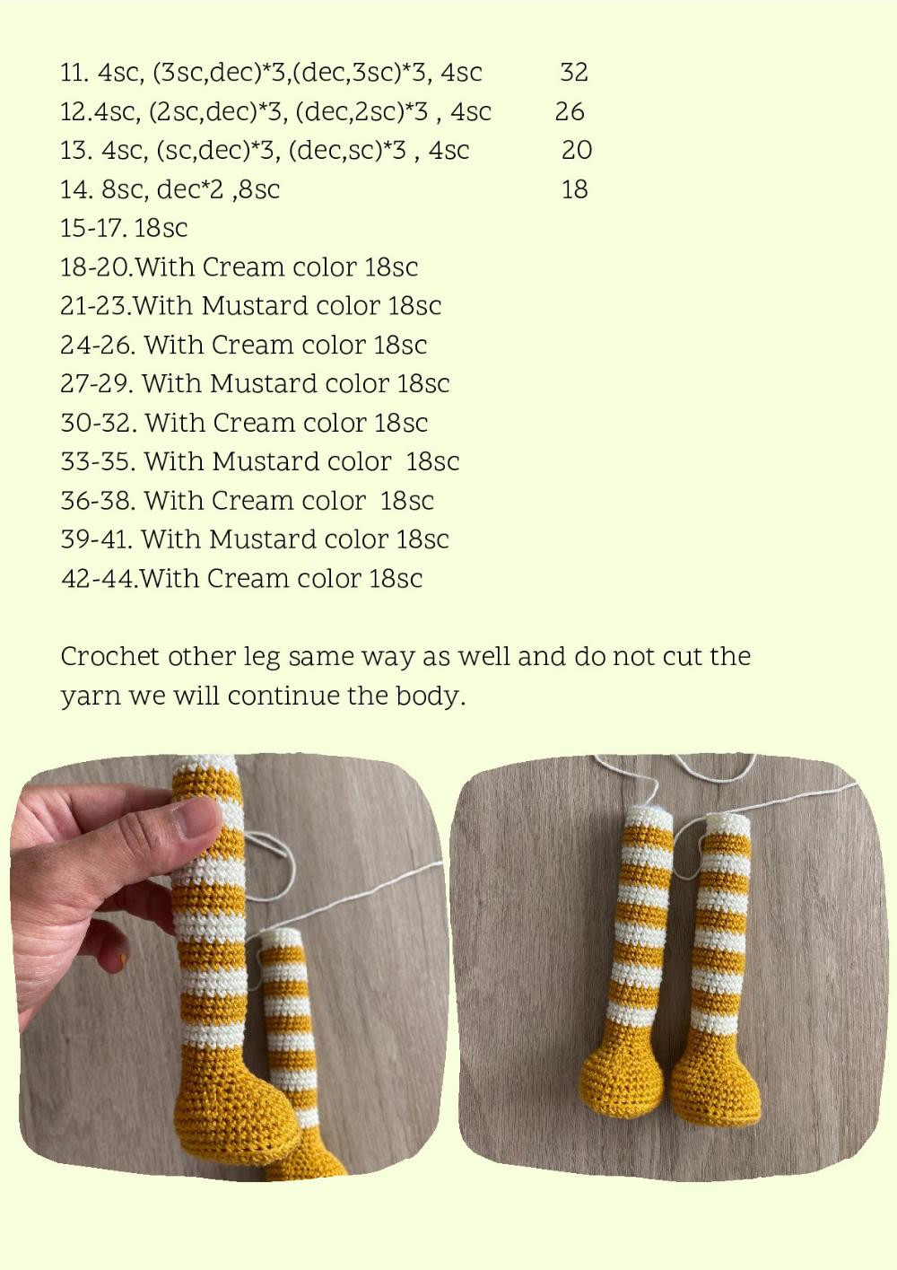 Loreno doll crochet pattern