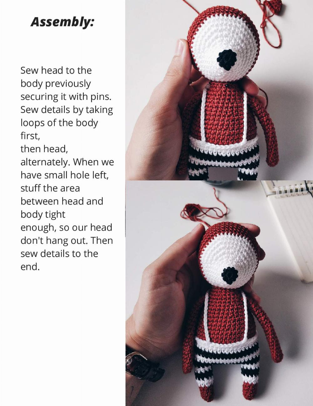 Lucas fox CROCHET PATTERN