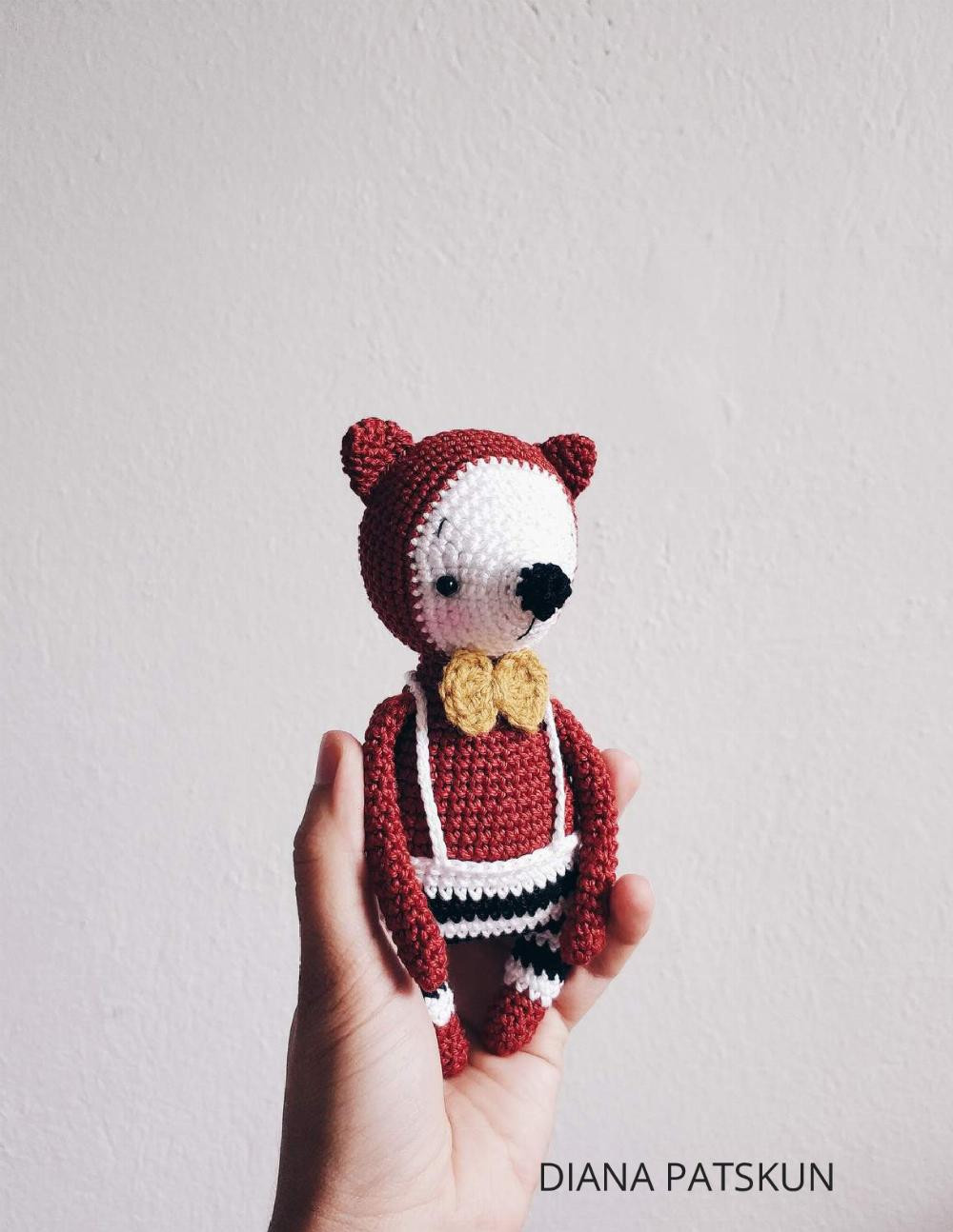 Lucas fox CROCHET PATTERN