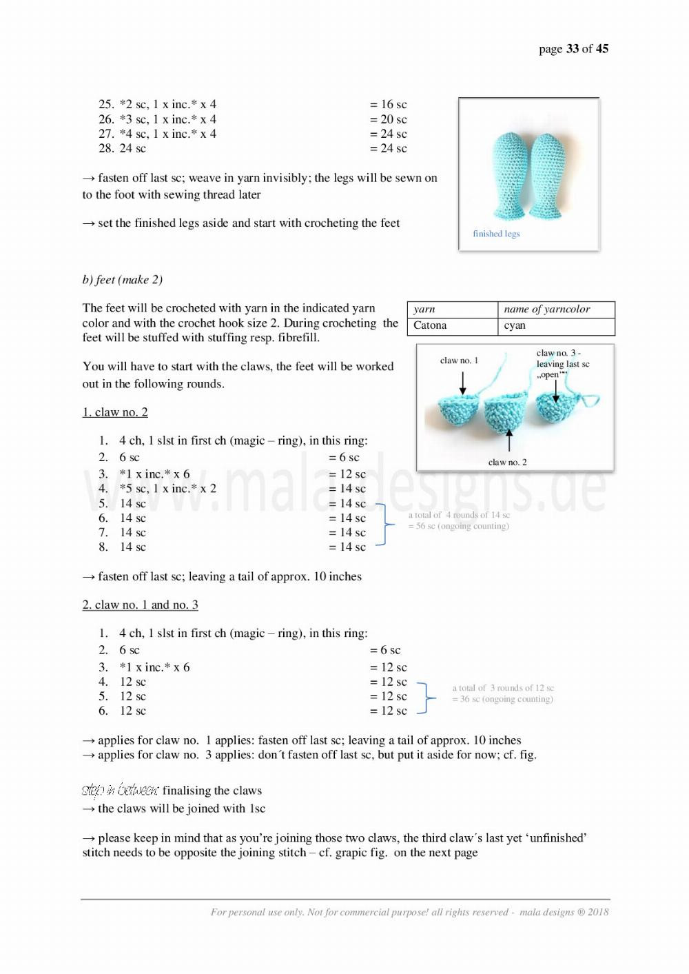 lucky dragon kid crochet pattern