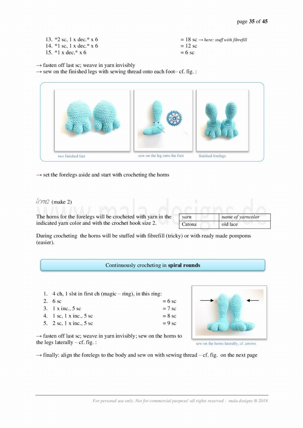 lucky dragon kid crochet pattern