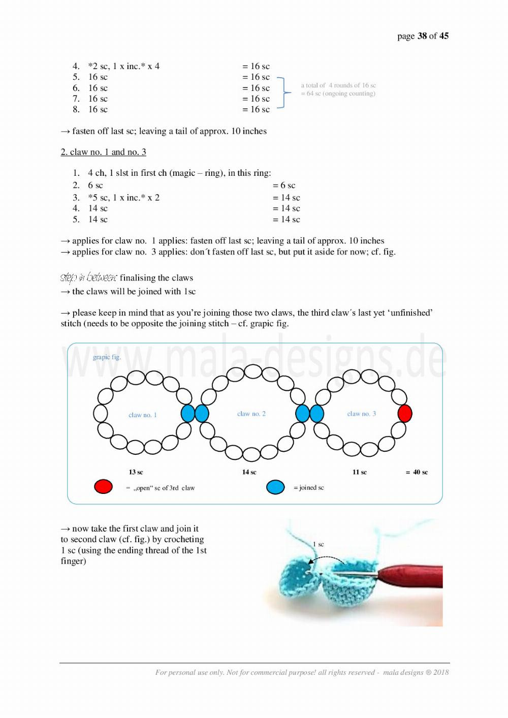 lucky dragon kid crochet pattern