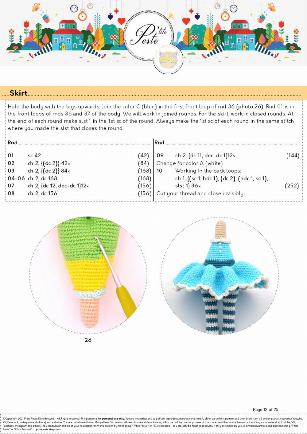 margot doll crochet pattern