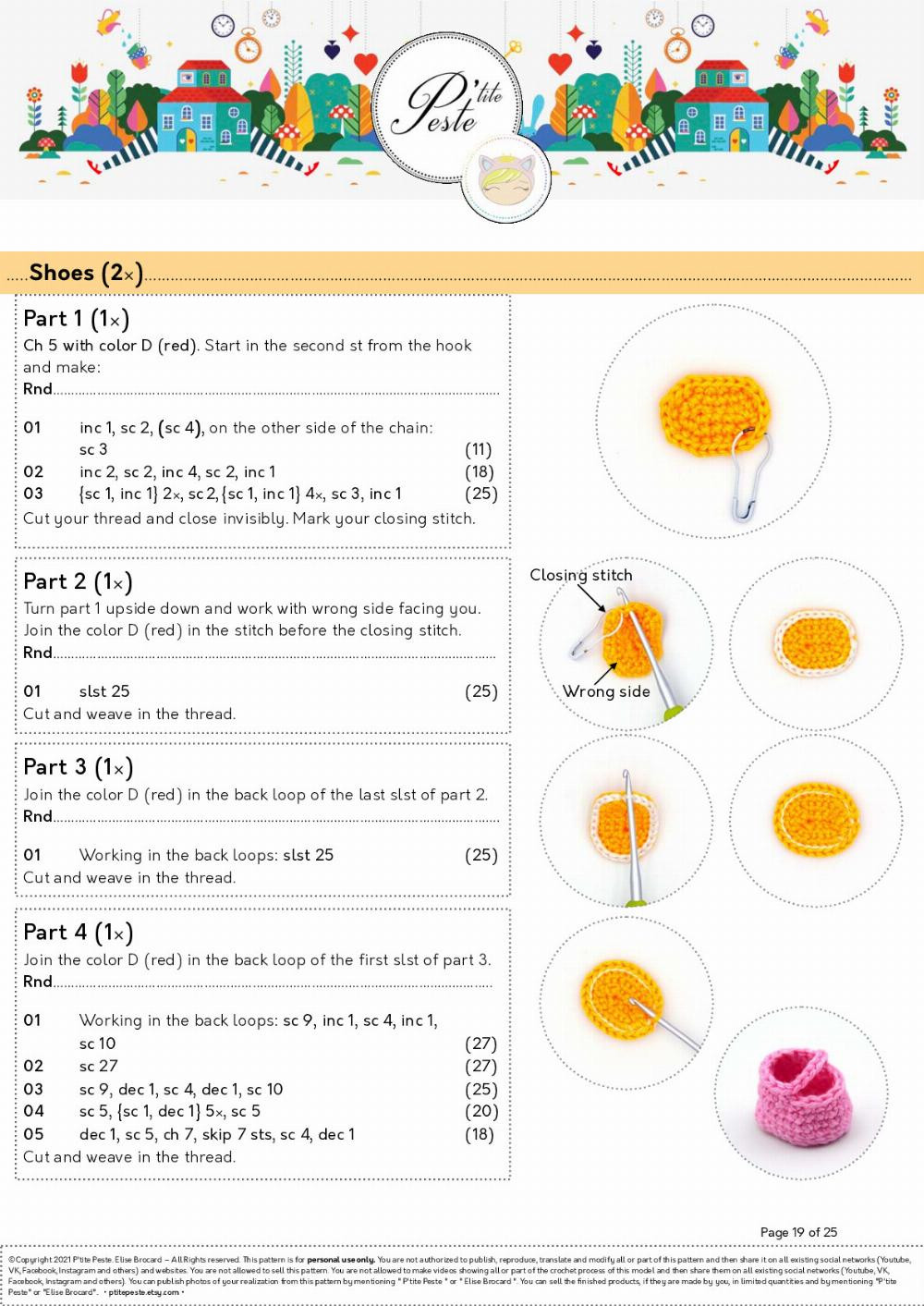 margot doll crochet pattern