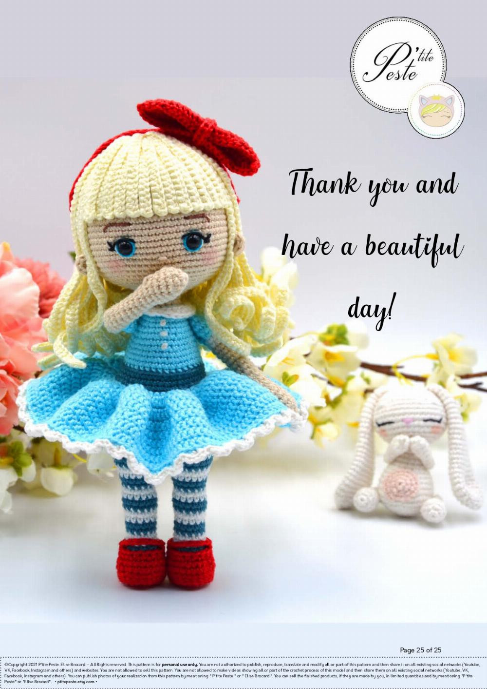 margot doll crochet pattern