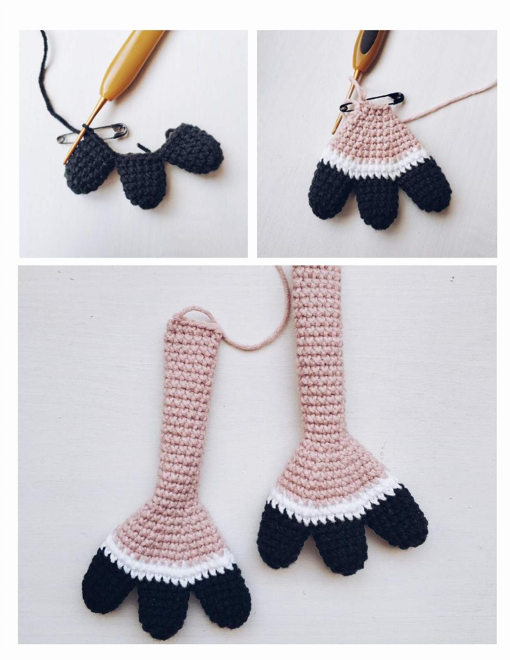 mary flamingo doll crochet pattern