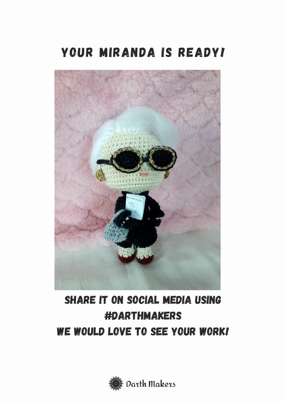 miranda priestly the devil wears prada doll crochet pattern