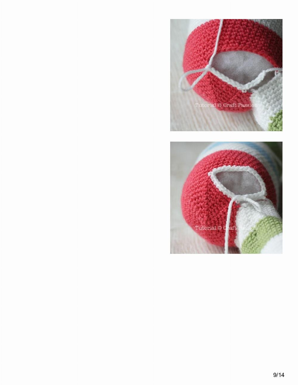 Page 2: Sock Monkey Amigurumi Pattern