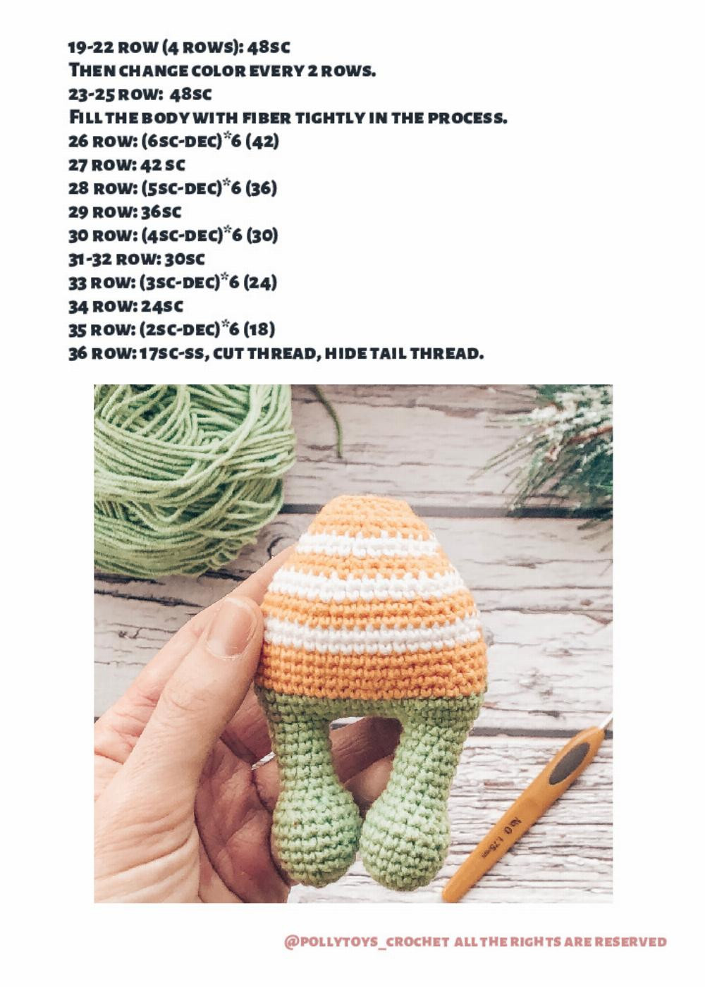 PATTERN CROCHET PAPPY FROG