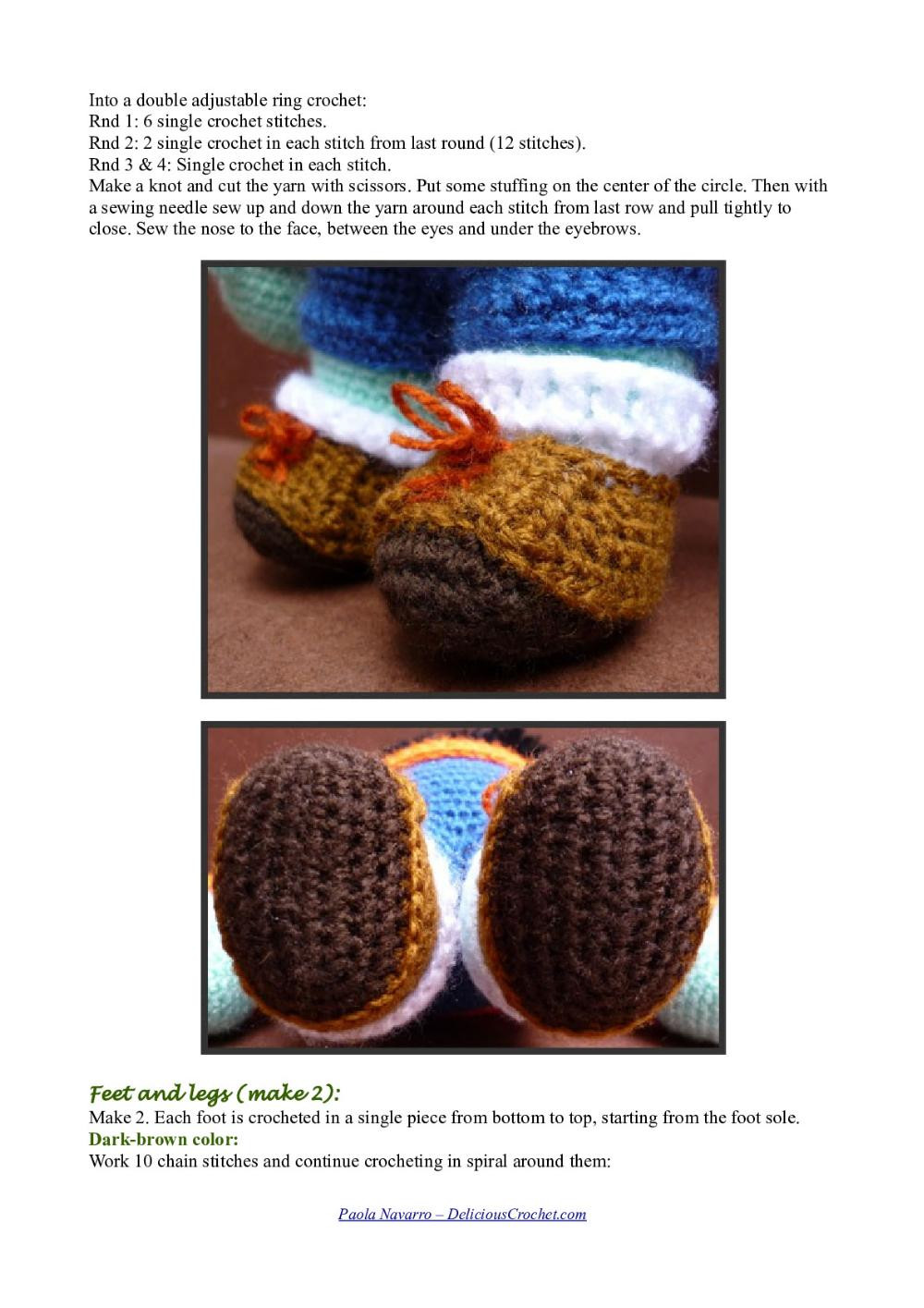 Patterns Frankie Jr crochet pattern