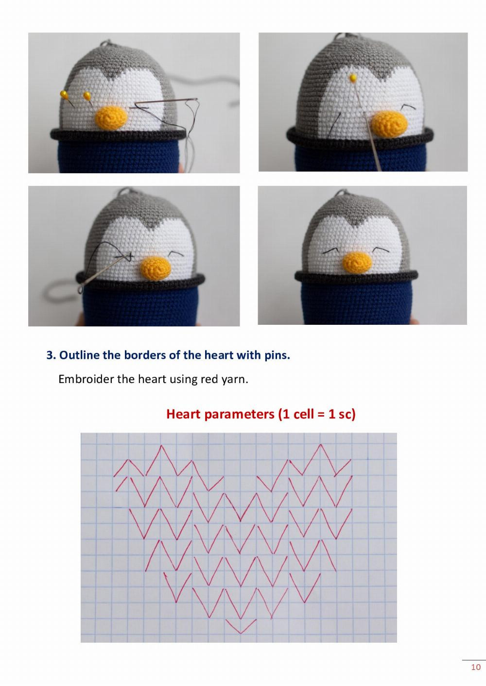 PENGUIN MUG Crochet pattern