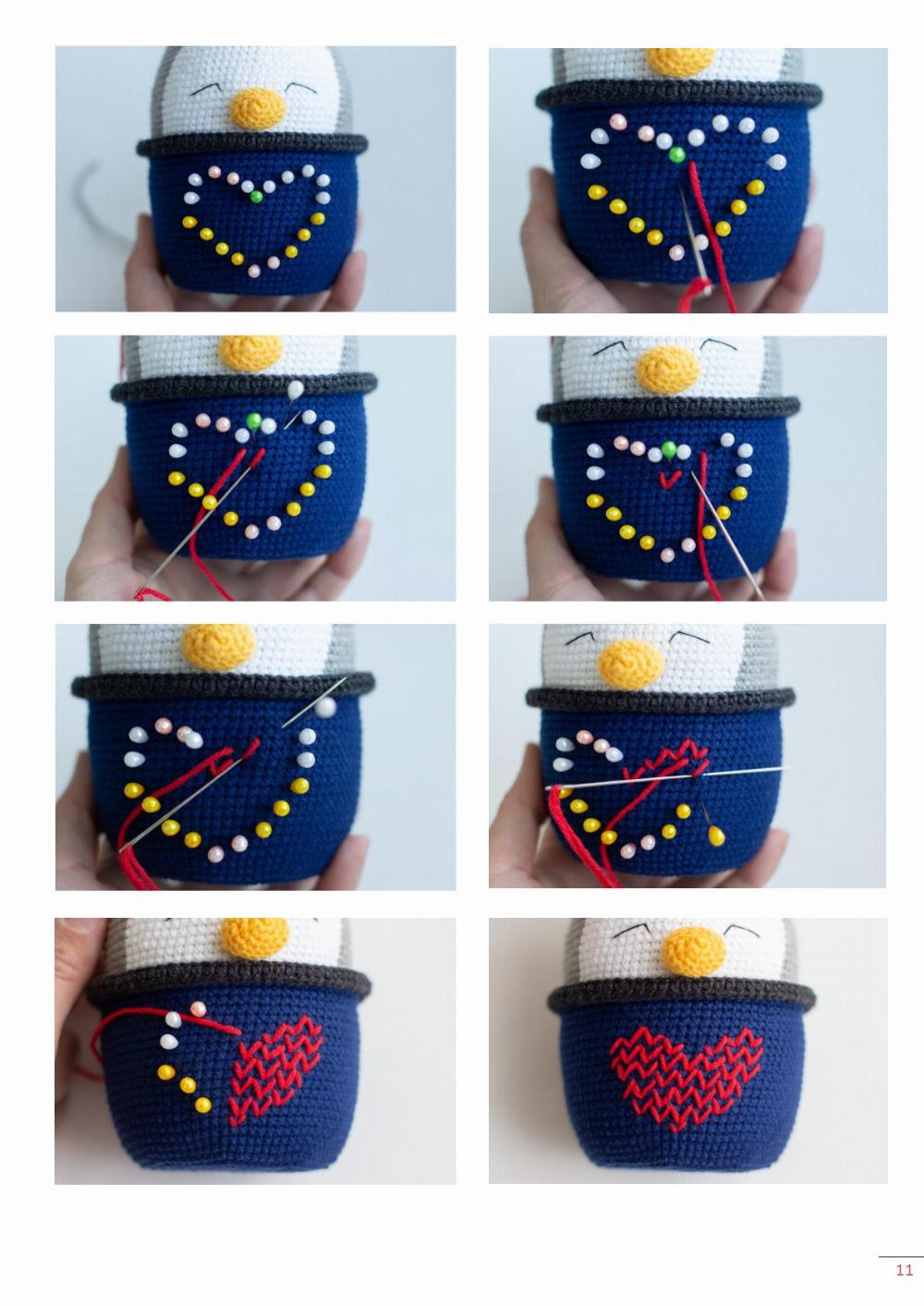 PENGUIN MUG Crochet pattern