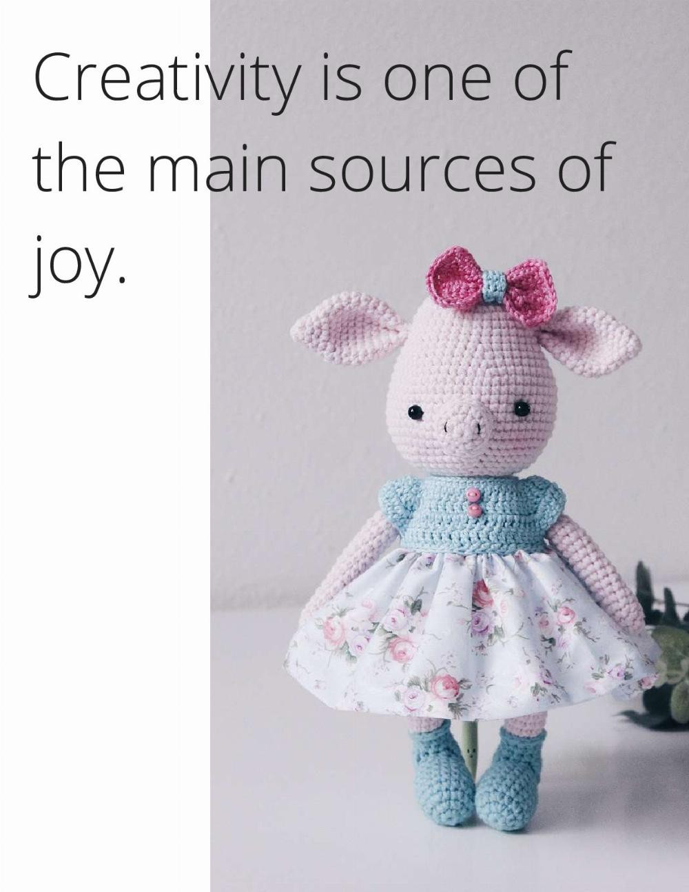 pig rose crochet pattern