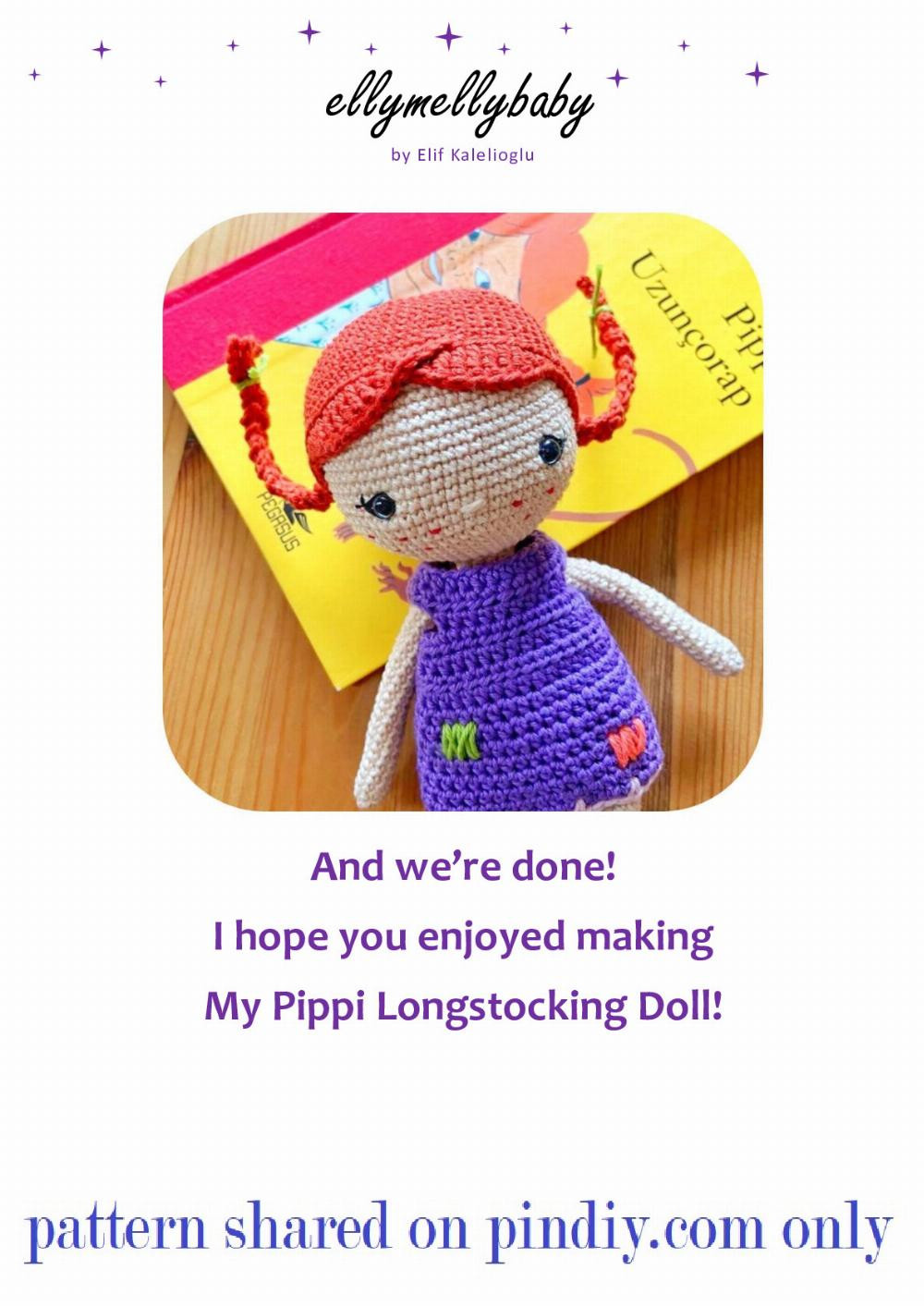 Pippi Longstocking Doll