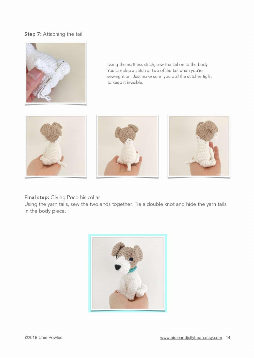 Poco Jack Russell Puppy Crochet Pattern