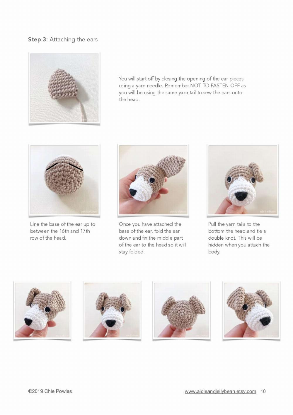 Poco Jack Russell Puppy Crochet Pattern