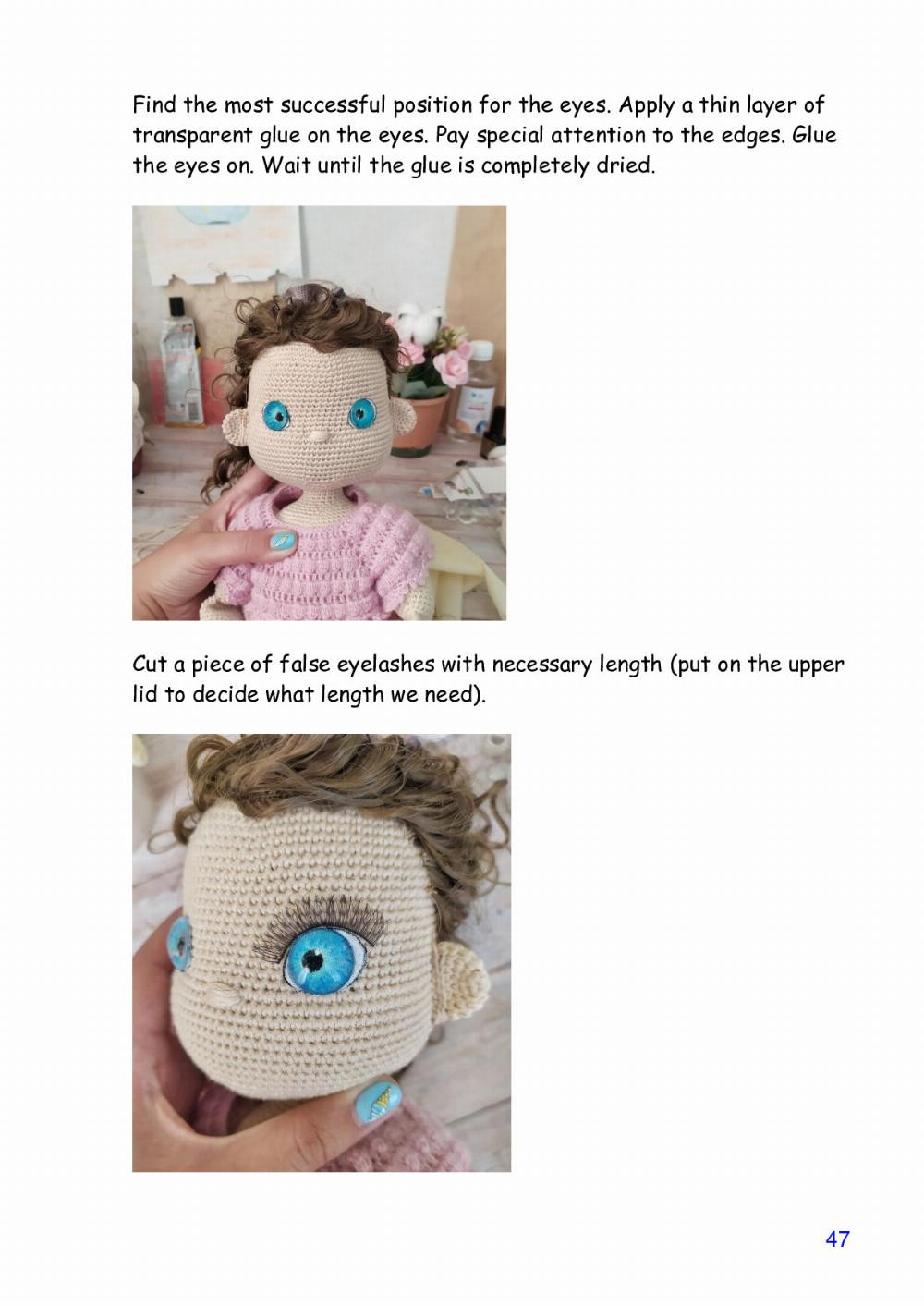 Polly doll crochet pattern