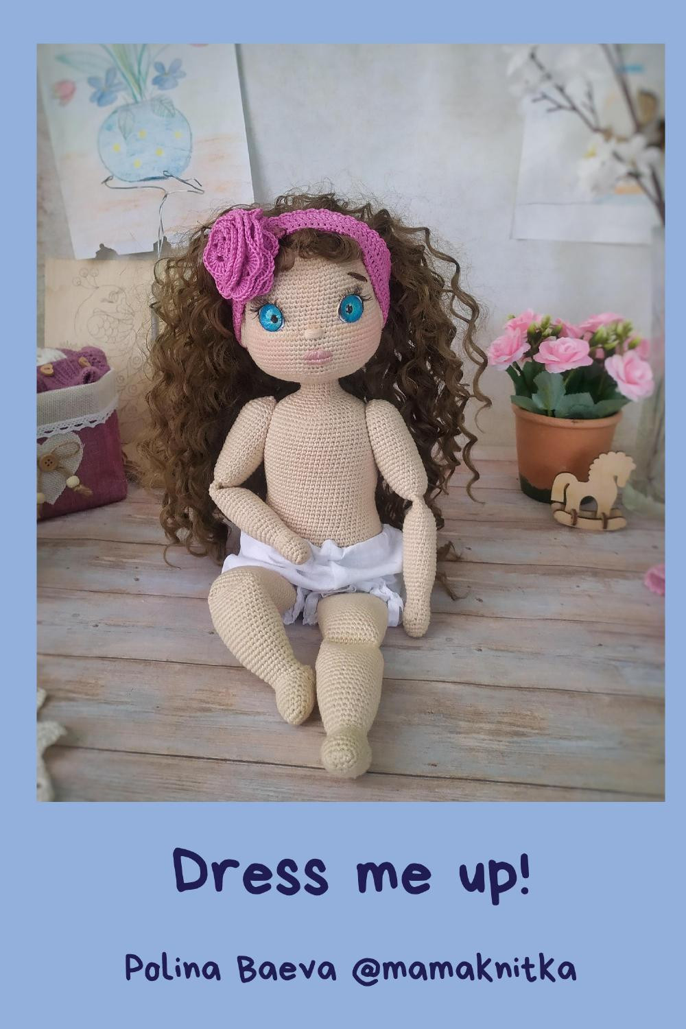 Polly doll crochet pattern