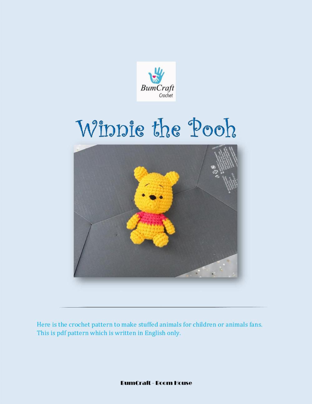 pooh and friends crochet pattern