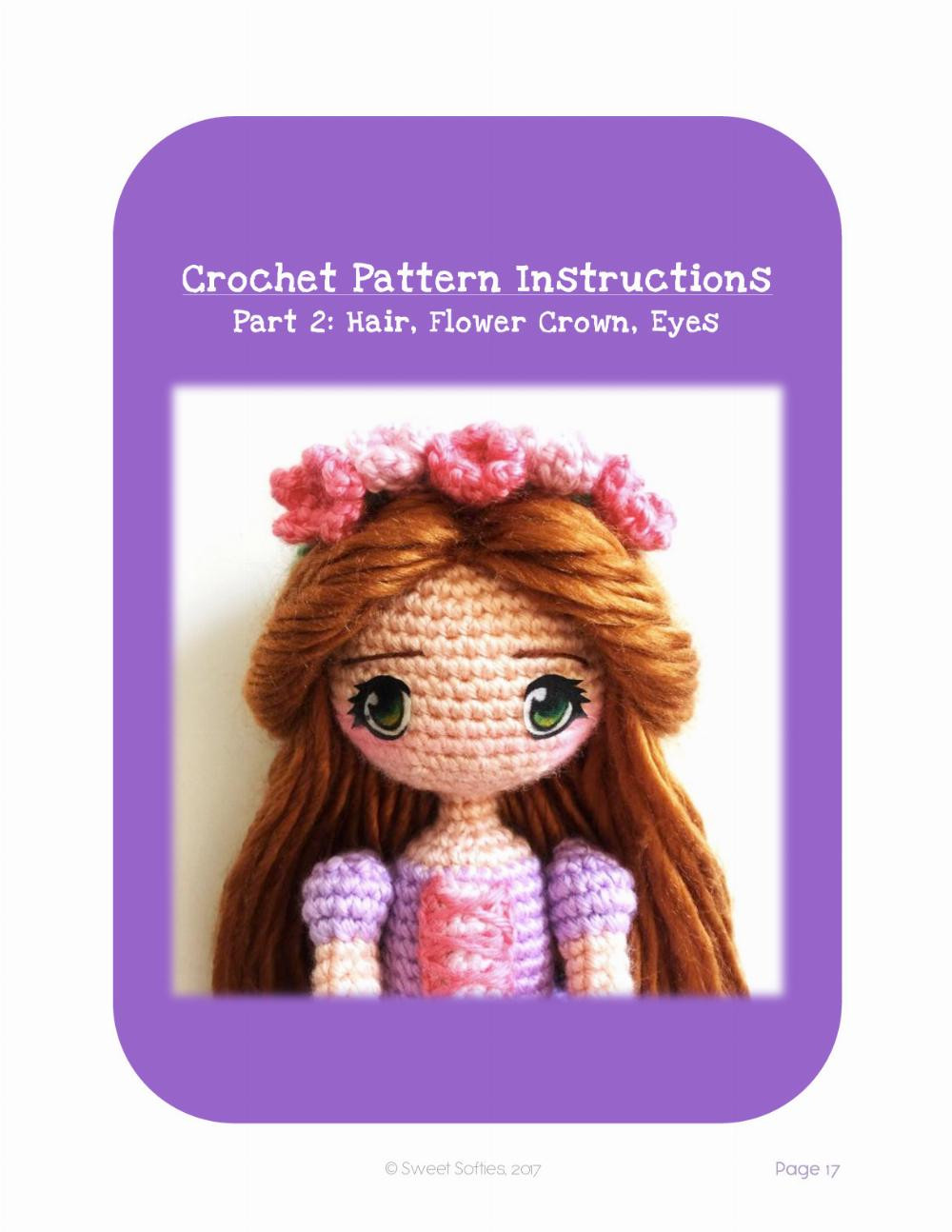 Princess Maeve Amigurumi & Crochet Pattern