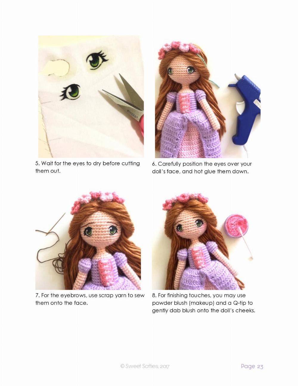 Princess Maeve Amigurumi & Crochet Pattern