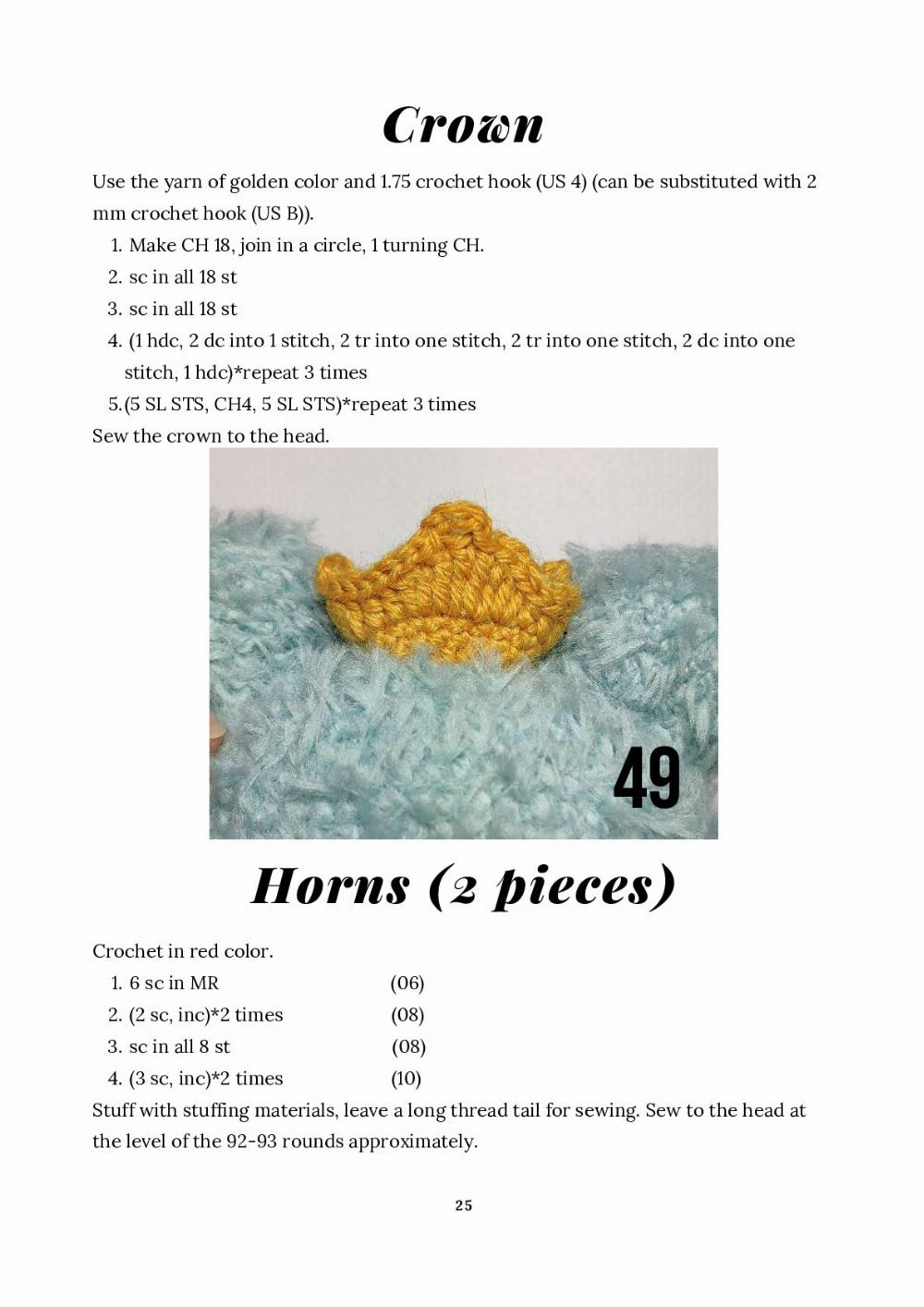 PRUE & MATTHEW FAIRY TOYS CROCHET PATTERN