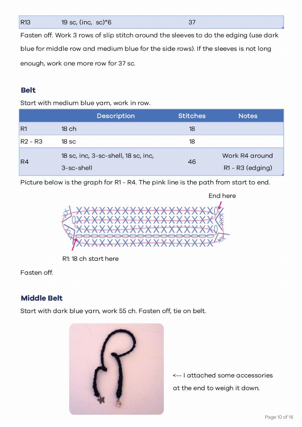 Qin Xiang SWAH HANDMADE doll crochet pattern