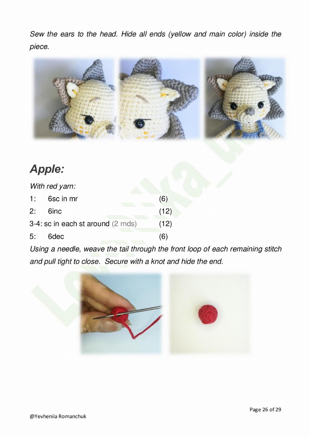 Quincy The HEDGEHOG Crochet pattern