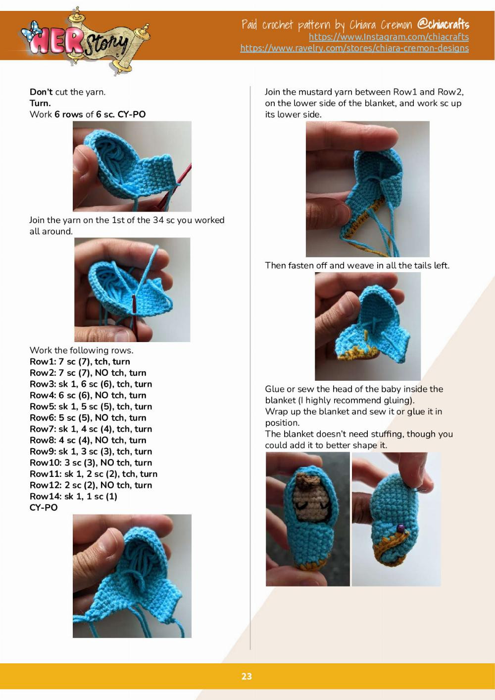 Sacagawea doll crochet pattern