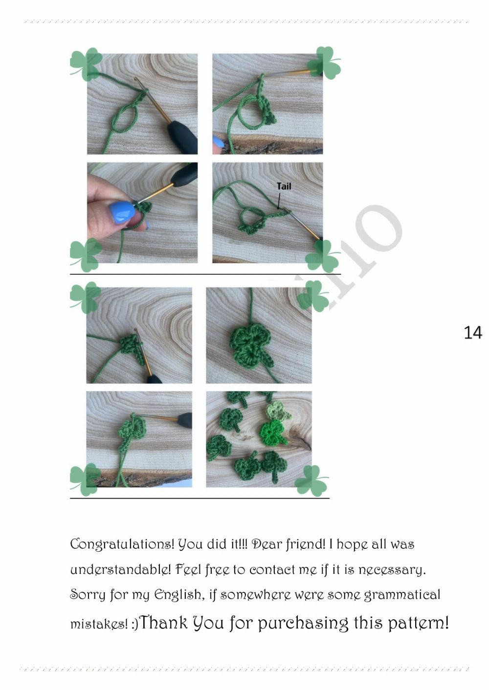 Saint Patricks gnome pattern