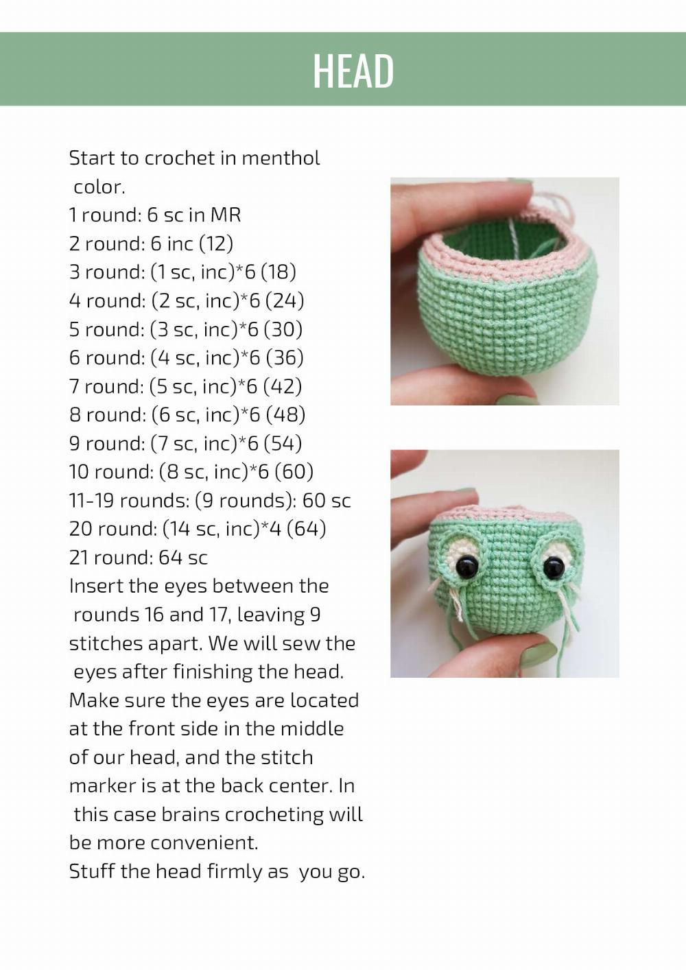 SHON, THE ZOMBIE CROCHET TOY PATTERN