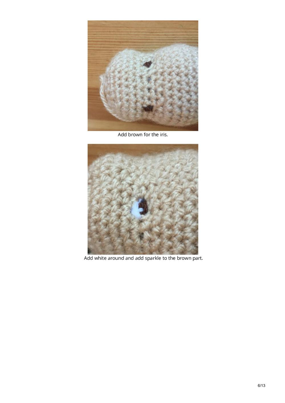 Show your support: nurse doll crochet pattern